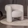 Кресло ZAMPA, 800х750х760, молочный 